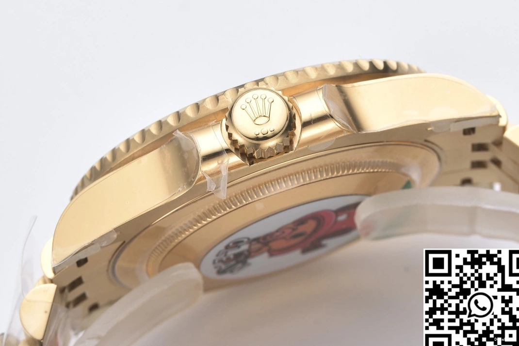 Master Black M126710BLRO-0001 II Case Rolex GMT Dial Factory Clean Gold 1127